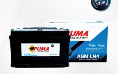 แบตเตอรี่รถยนต์ PUMA START STOP รุ่น AGM LN4