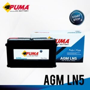 แบตเตอรี่รถยนต์ PUMA START STOP รุ่น AGM LN5
