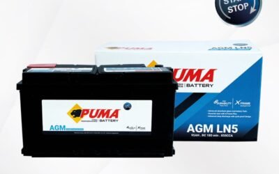 แบตเตอรี่รถยนต์ PUMA START STOP รุ่น AGM LN5