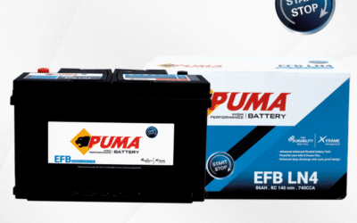 แบตเตอรี่รถยนต์ PUMA START STOP รุ่น EFB LN4