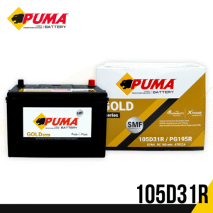 แบตเตอรี่รถยนต์ PUMA  รุ่น 105D31R (PG195R)