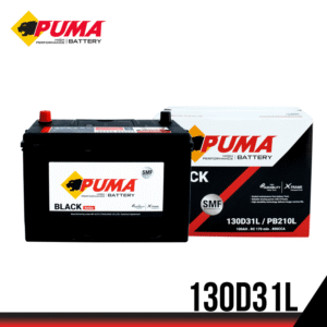 แบตเตอรี่รถยนต์ PUMA รุ่น 130D31L (PB210L)