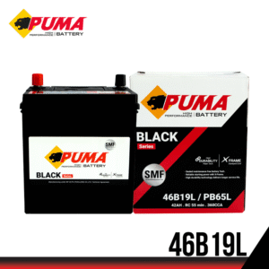 แบตเตอรี่รถยนต์ PUMA  รุ่น 46B19L (PB65L)