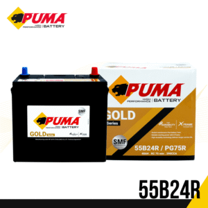 แบตเตอรี่รถยนต์ PUMA รุ่น 55B24R (PG75R)