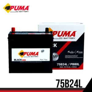 แบตเตอรี่รถยนต์ PUMA รุ่น 75B24L (PB80L)