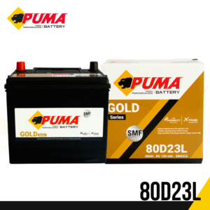 แบตเตอรี่รถยนต์ PUMA รุ่น 80D23L