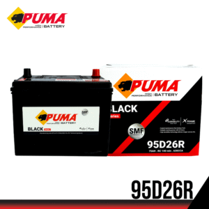 แบตเตอรี่รถยนต์ PUMA  รุ่น 95D26R