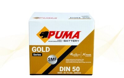 แบตเตอรี่รถยนต์ PUMA  รุ่น DIN55016 (DIN50)