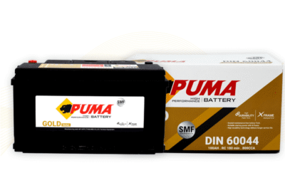 แบตเตอรี่รถยนต์ PUMA  รุ่น DIN60044 LN5 (DIN100)
