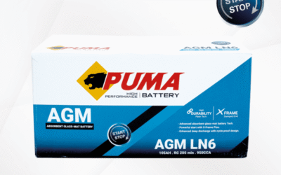 แบตเตอรี่รถยนต์ PUMA START STOP รุ่น AGM LN6