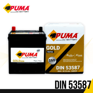 แบตเตอรี่รถยนต์ PUMA  รุ่น 53587