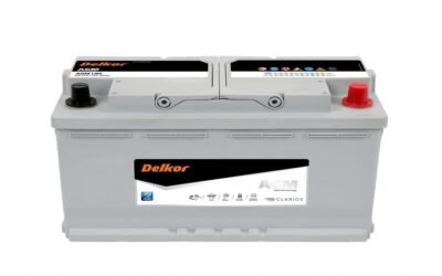 แบตเตอรี่รถยนต์ DELKOR รุ่น AGM LN6
