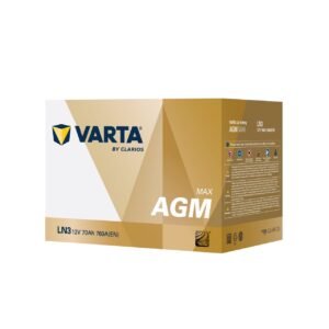 แบตเตอรี่รถยนต์ VARTA AGM Gold Max รุ่น LN3 รับประกันนาน 24 เดือน